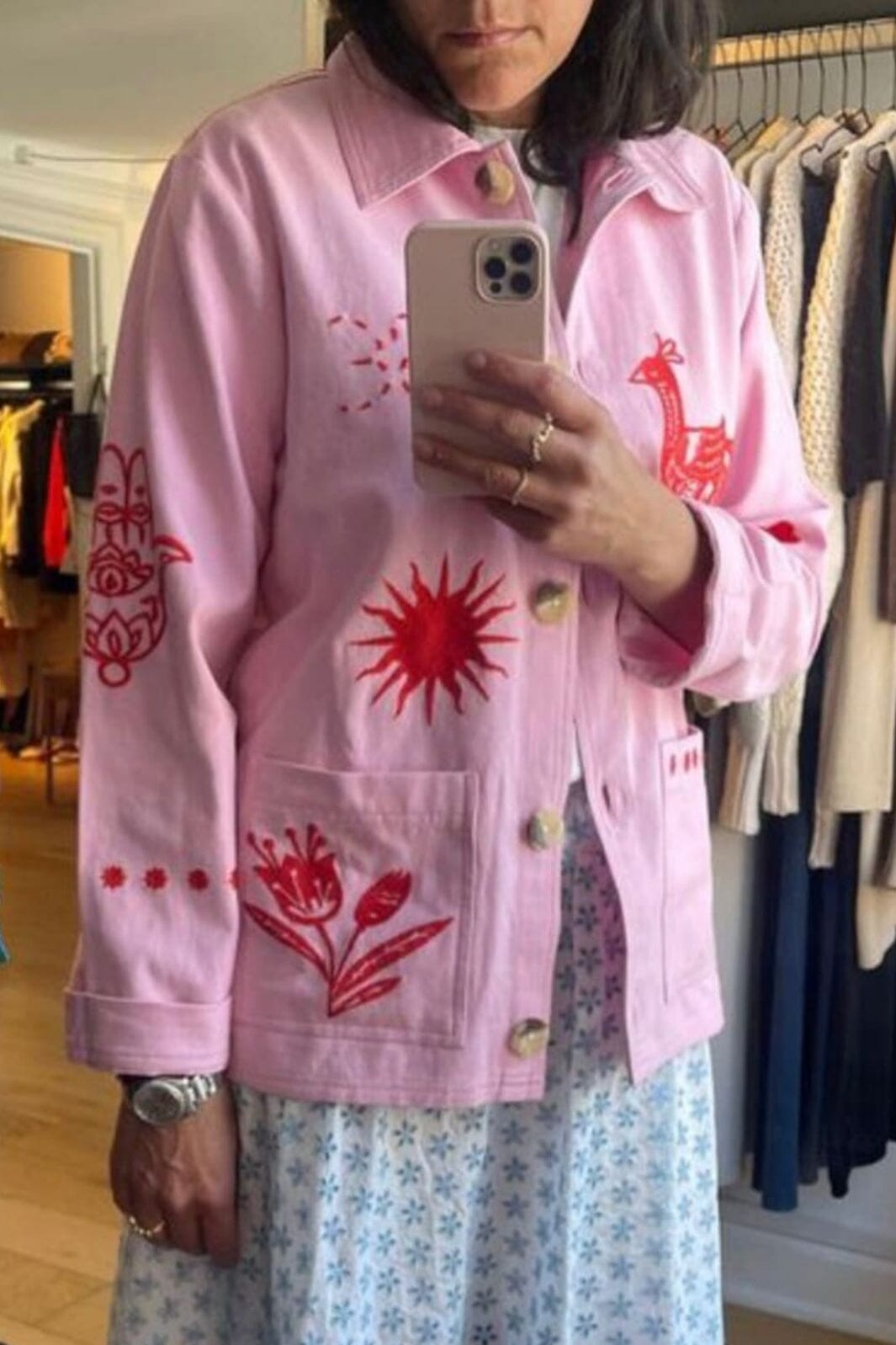 Forudbestilling - Sissel Edelbo - My Organic Cotton Jacket - Rose Jakker 