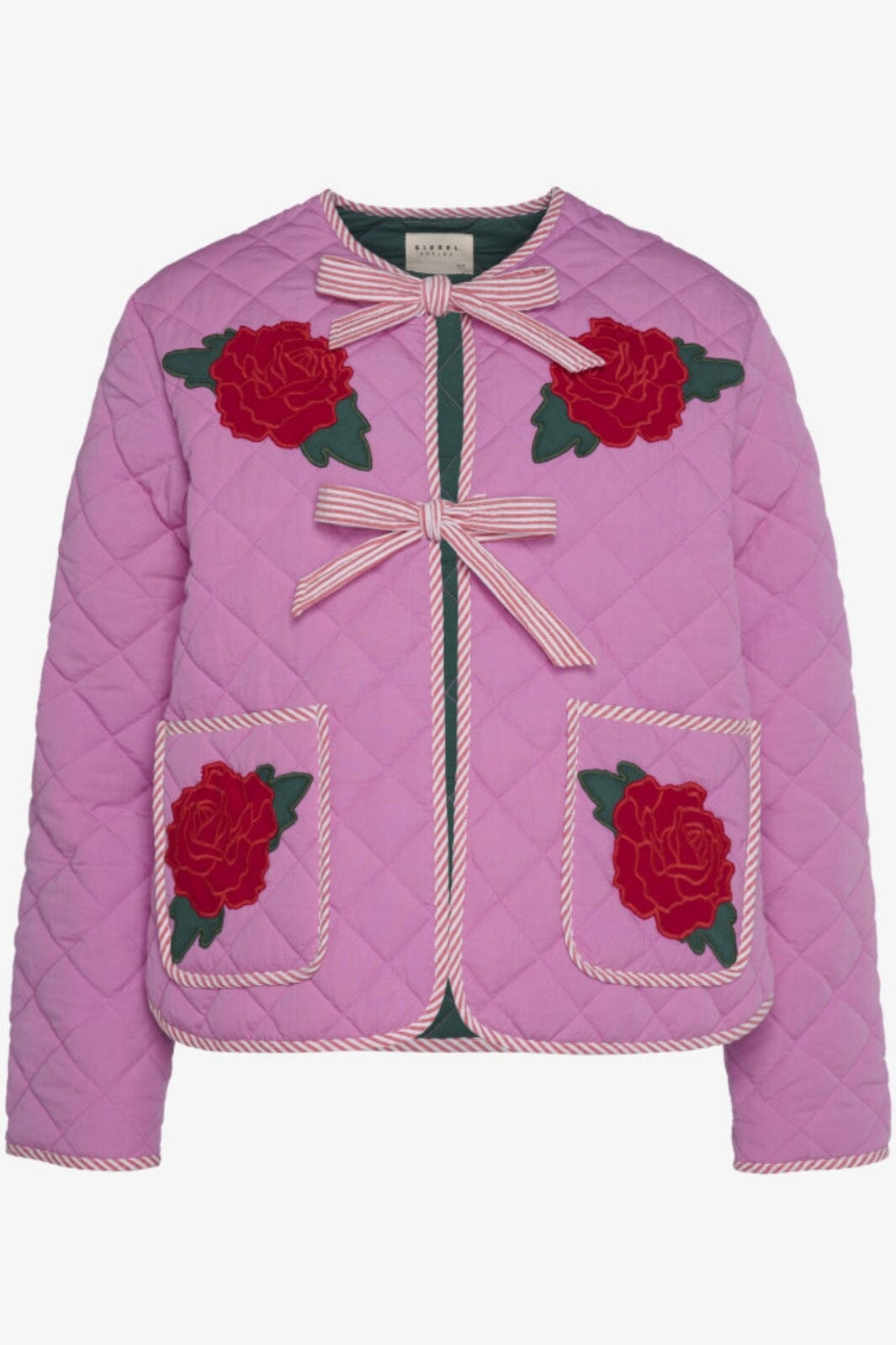 Forudbestilling - Sissel Edelbo - Penny Organic Cotton Quilted Jacket SE 1212 - Cyclamen Jakker 