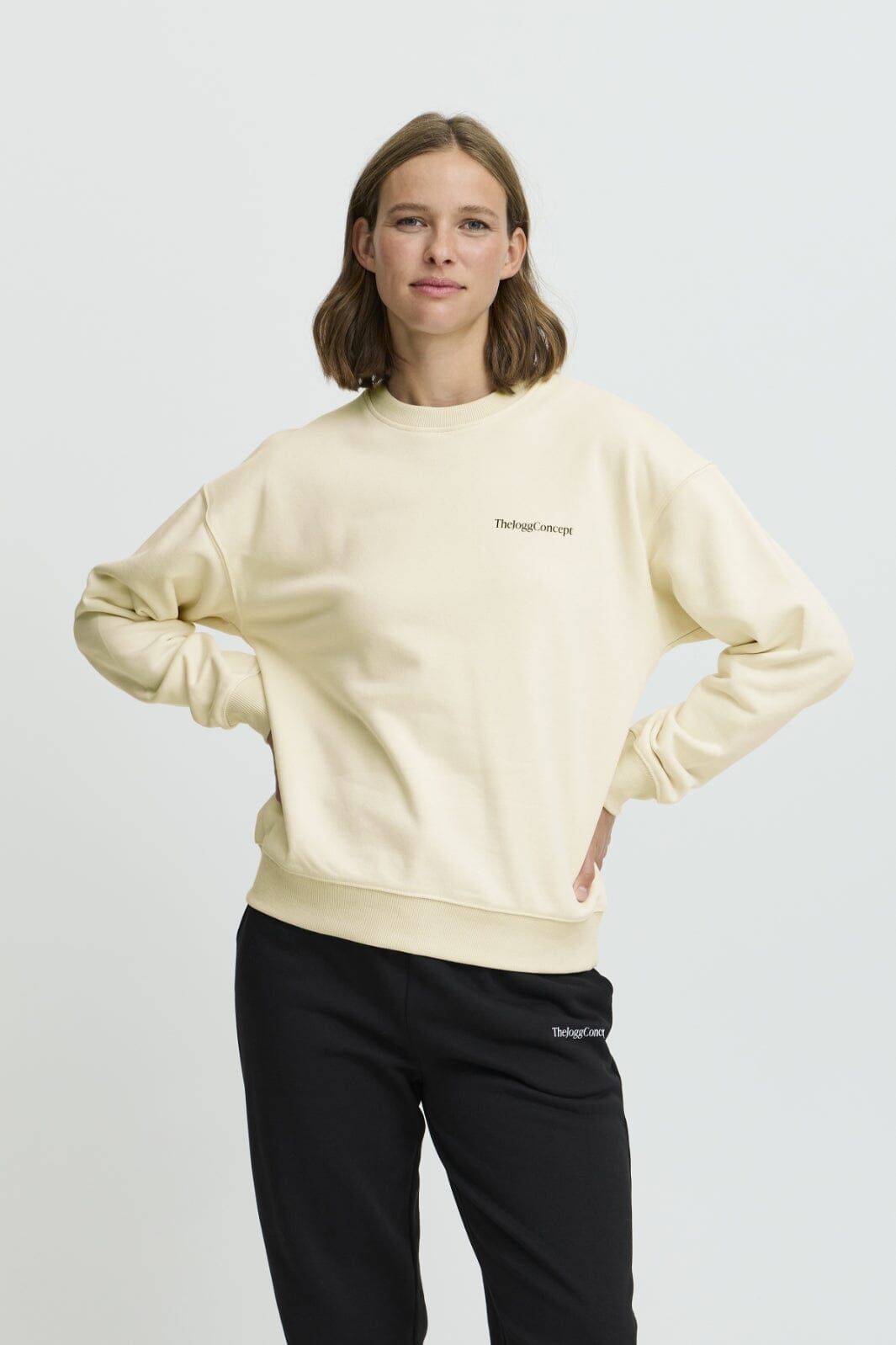 Forudbestilling - The Jogg Concept - Jcsaja Sweatshirt - 130905 Birch Sweatshirts 