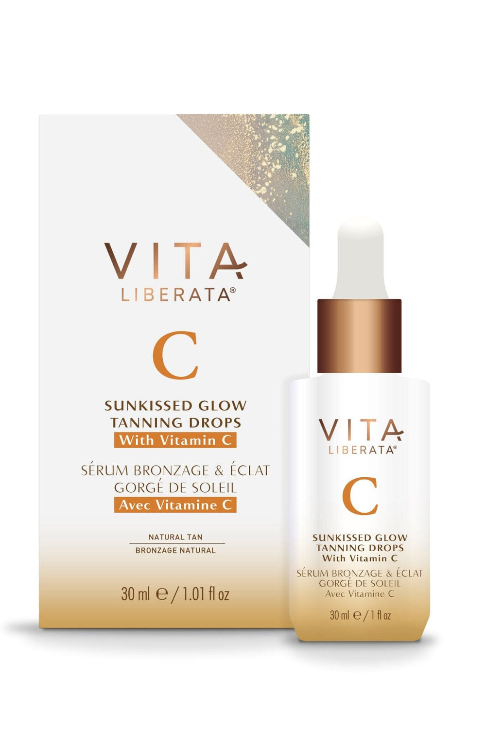 Forudbestilling - Vita Liberata - Sunkissed Glow Tanning Drops with Vitamin C (Februar) Serum 