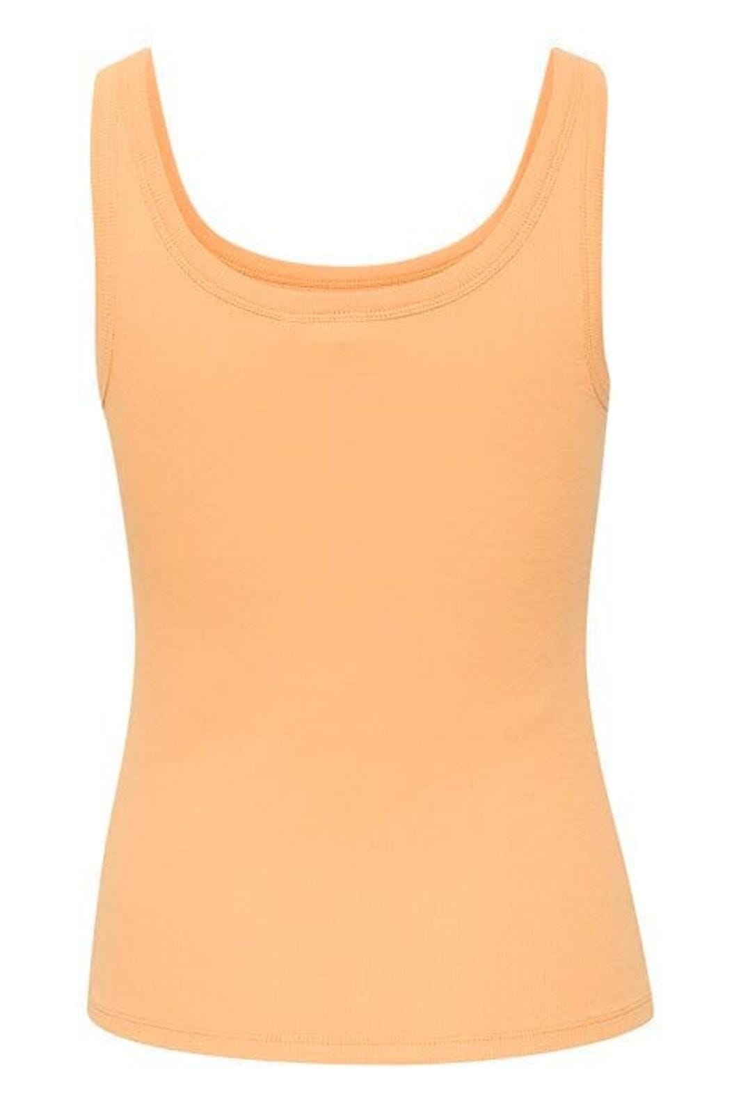 Forudbestilling - Gestuz - DrewGZ sl logo top - Apricot Tan Tank Top 