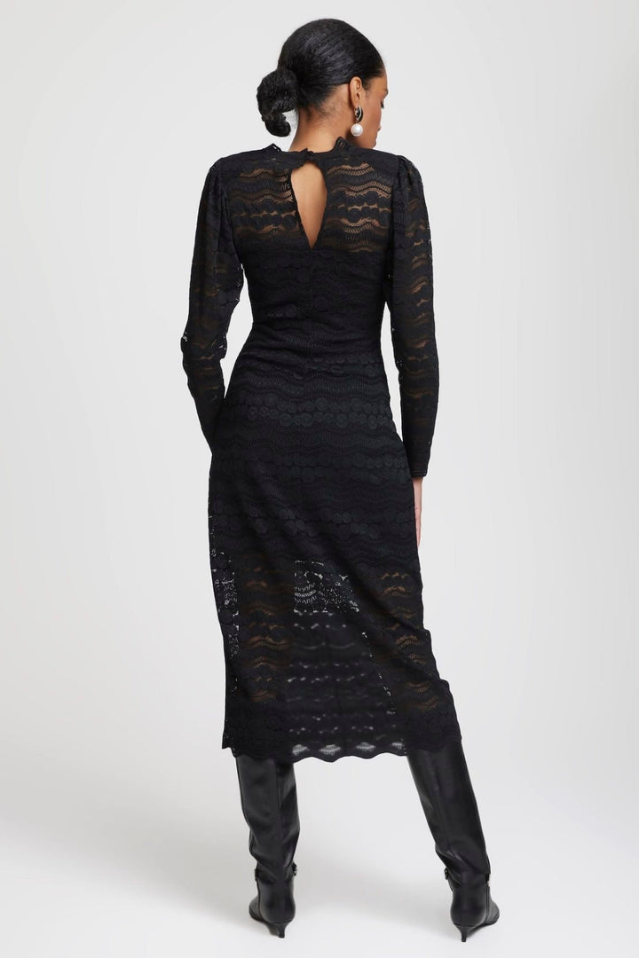 Gestuz - LacilleGZ dress - Black Kjoler 