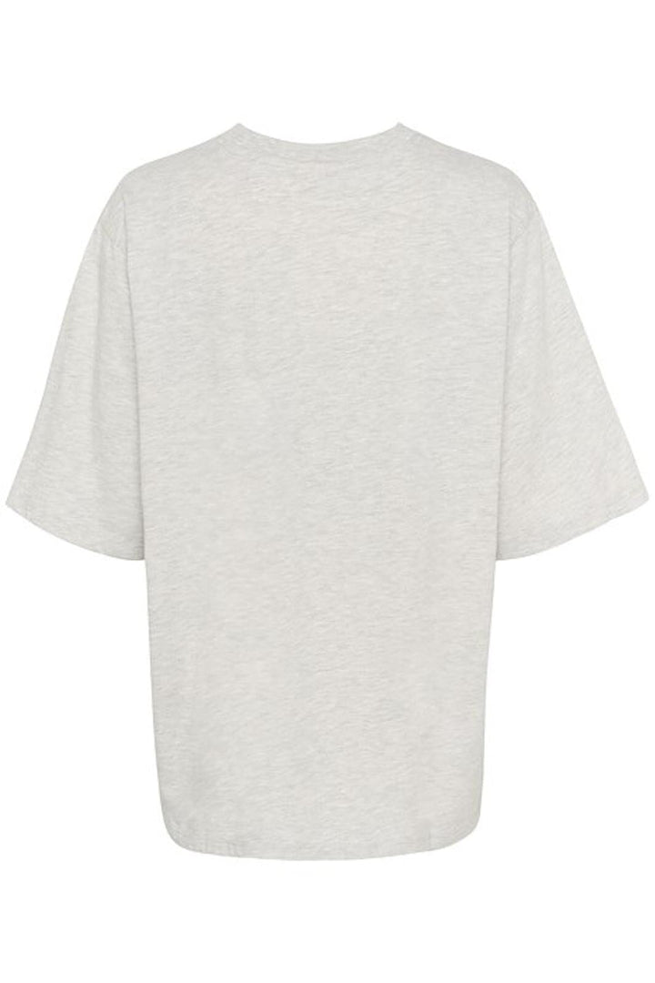 Gestuz - Luellegz Tee 10909848 - 107054 - Light Grey Mélange