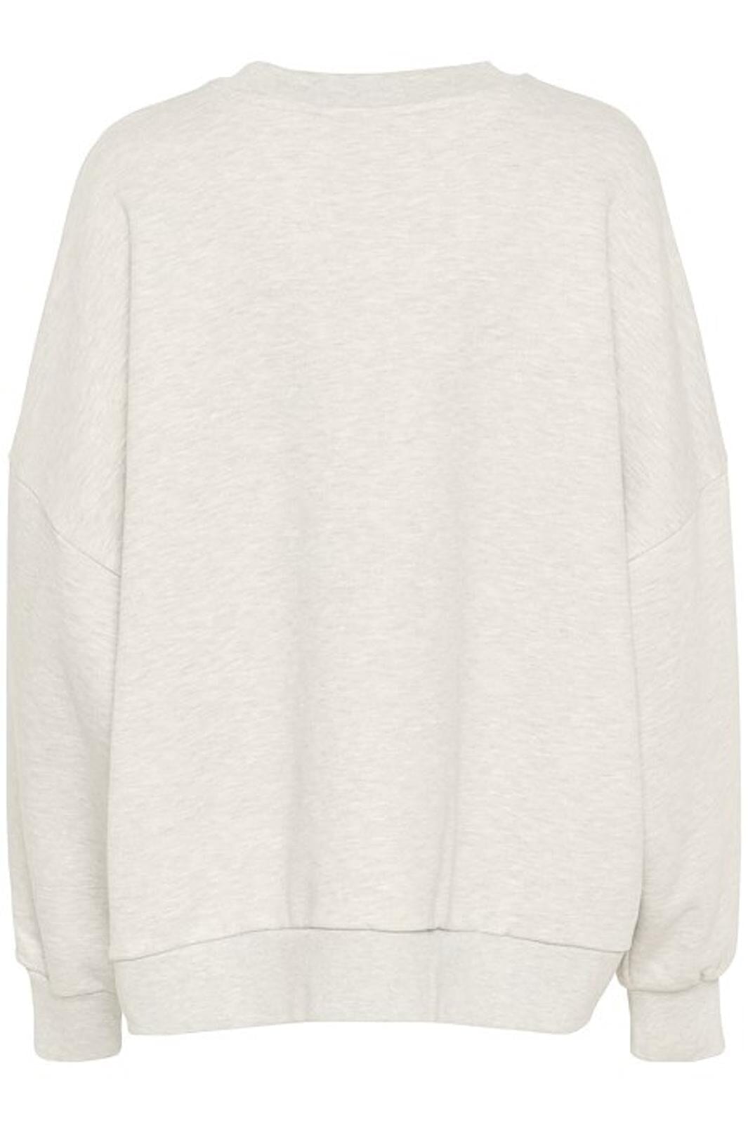 Gestuz - Lullagz Oz Sweatshirt 10909847 - 107054 - Light Grey Mélange