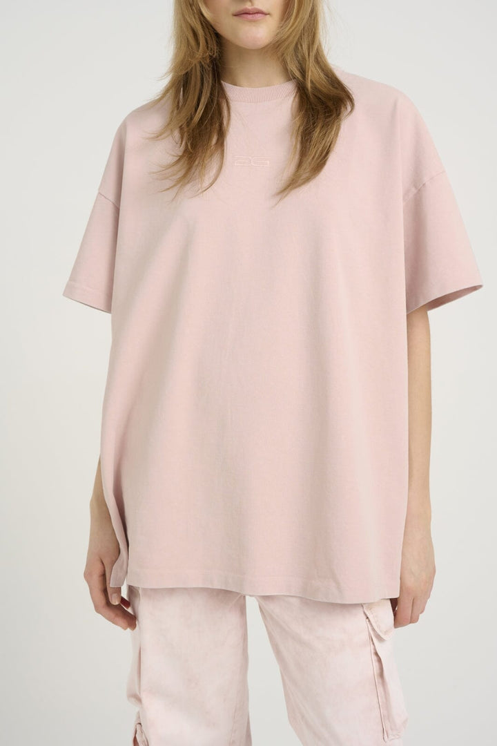 Gestuz - Millogz Oversize Tee 10909709 - 106921 - Light Pink Washed T-shirts 