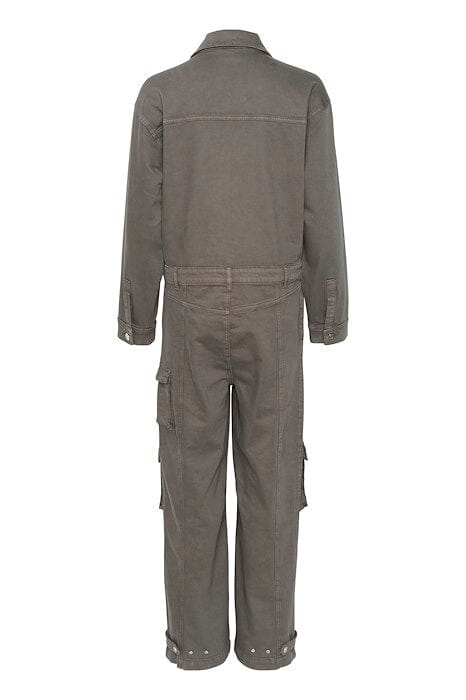 Gestuz - MirzaGZ jumpsuit - Gunmetal Grey 