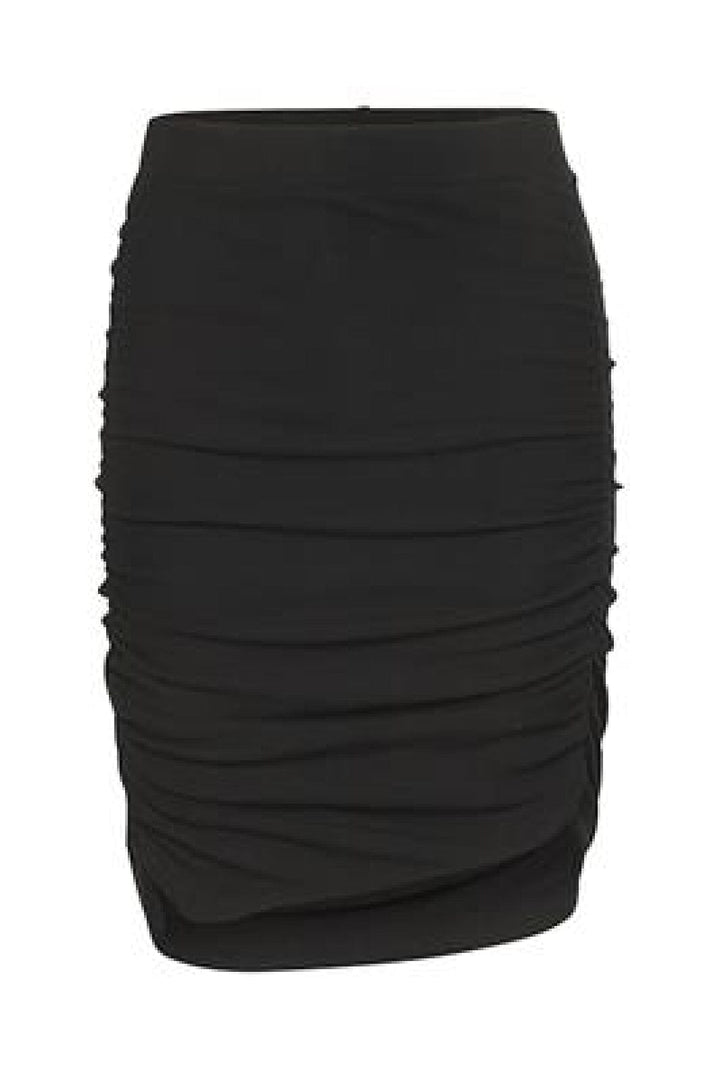 Gestuz - RifaGZ short skirt - Black Nederdele 