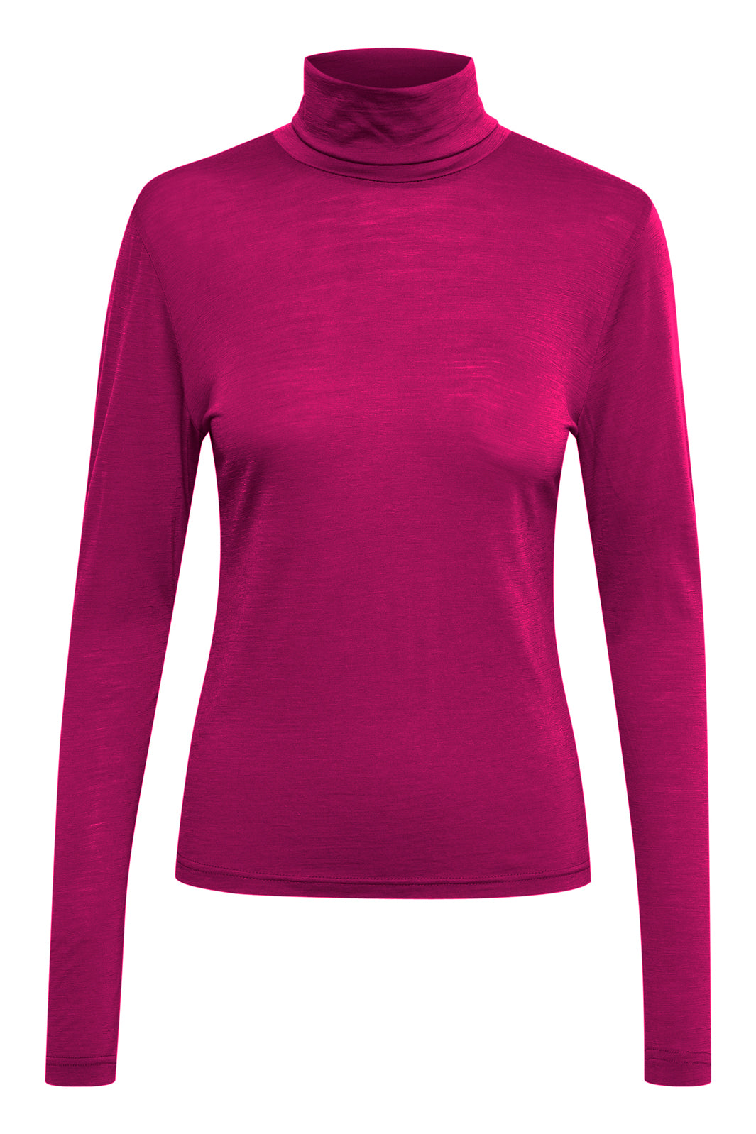 Gestuz - SiVidagz Wool Rollneck - Raspberry Radian Bluser 