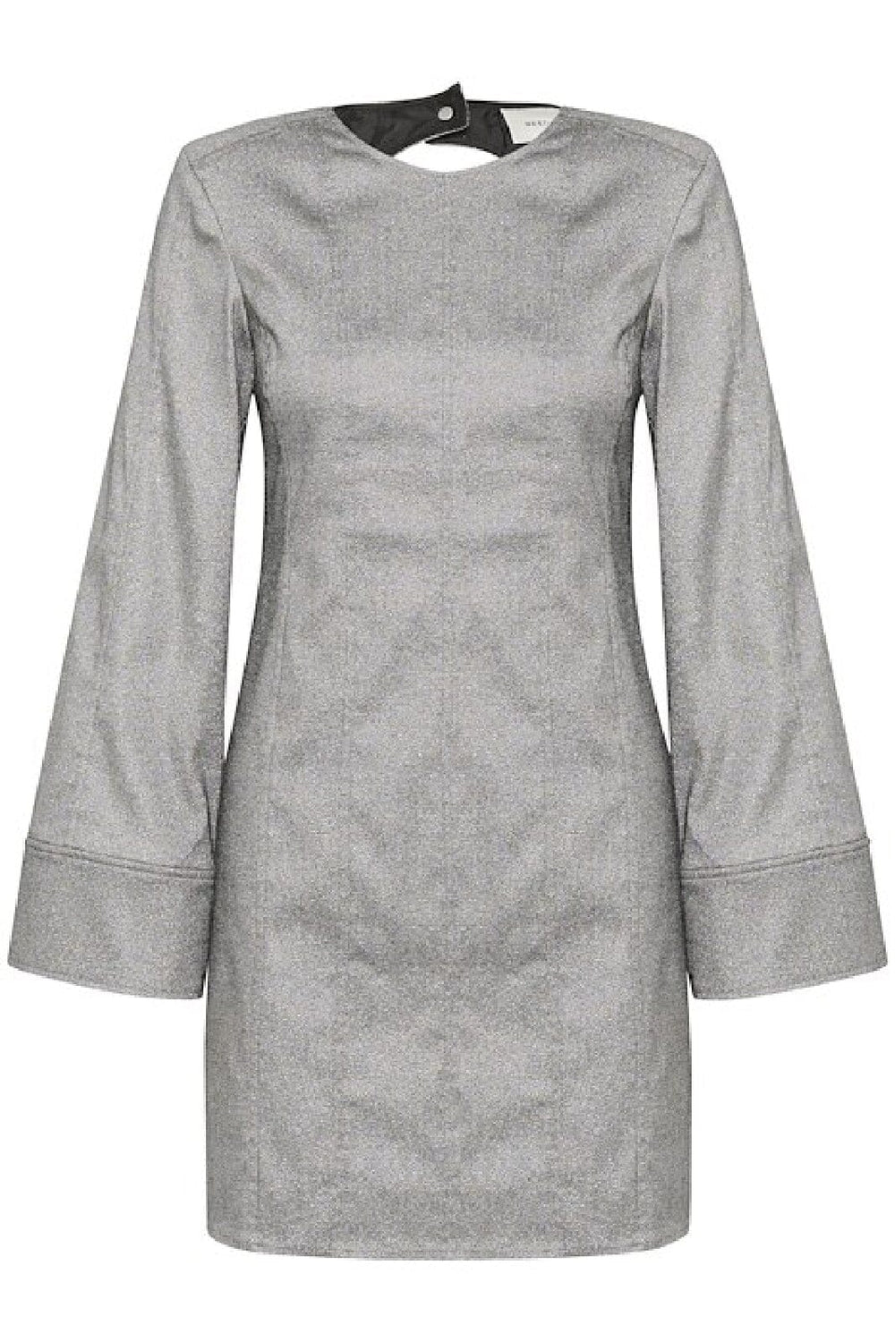 Gestuz - YairaGZ short dress - Grey twill glitter Kjoler 