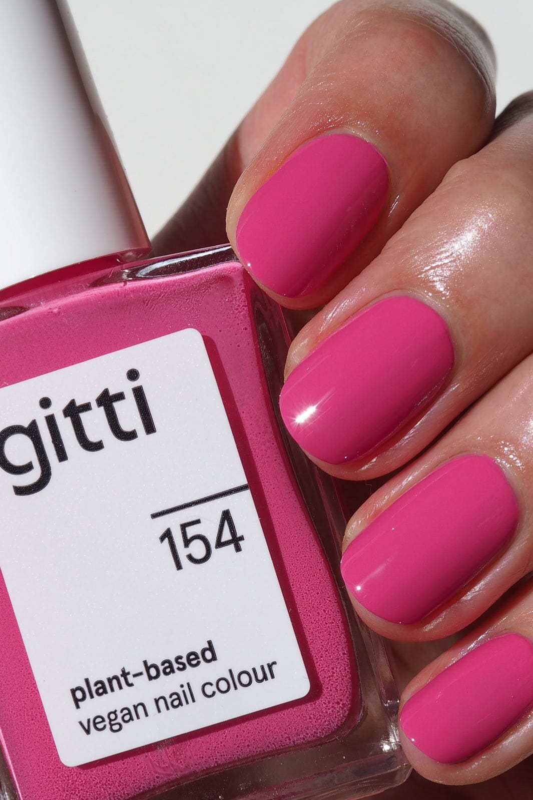 Gitti - Nail Polish 154 - Aurora Pink Neglelak 