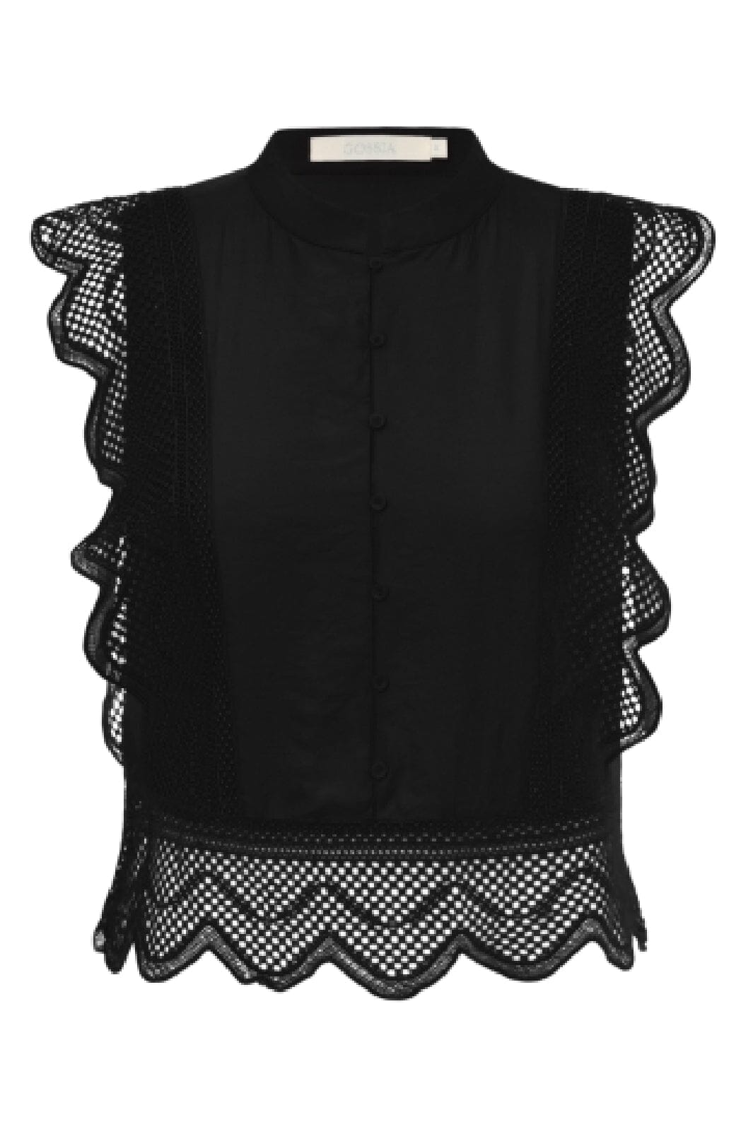 Gossia - Julinego Jo Blouse - Black Bluser 