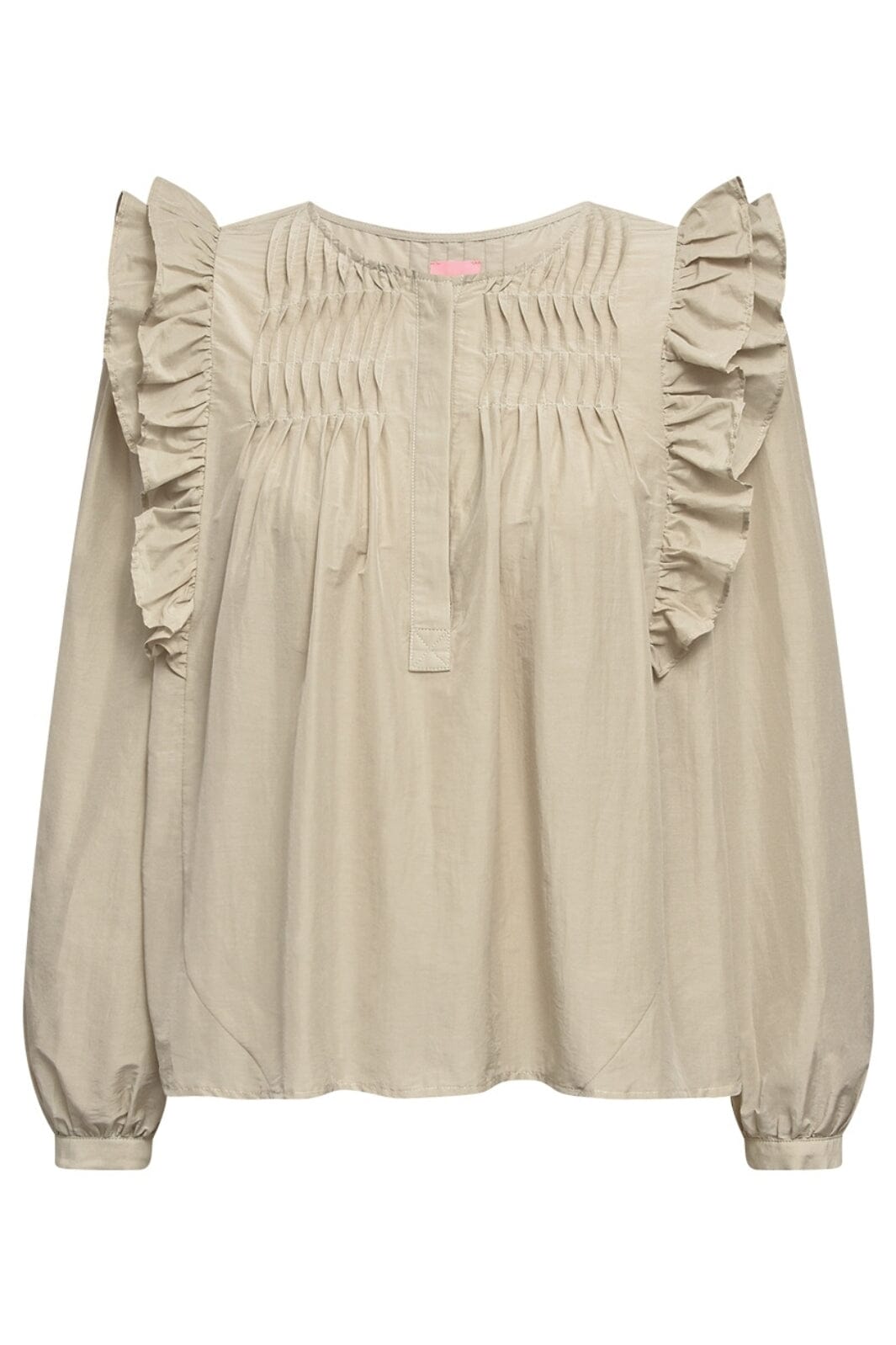 Gossia - MinaGO Blouse - Sand Bluser 