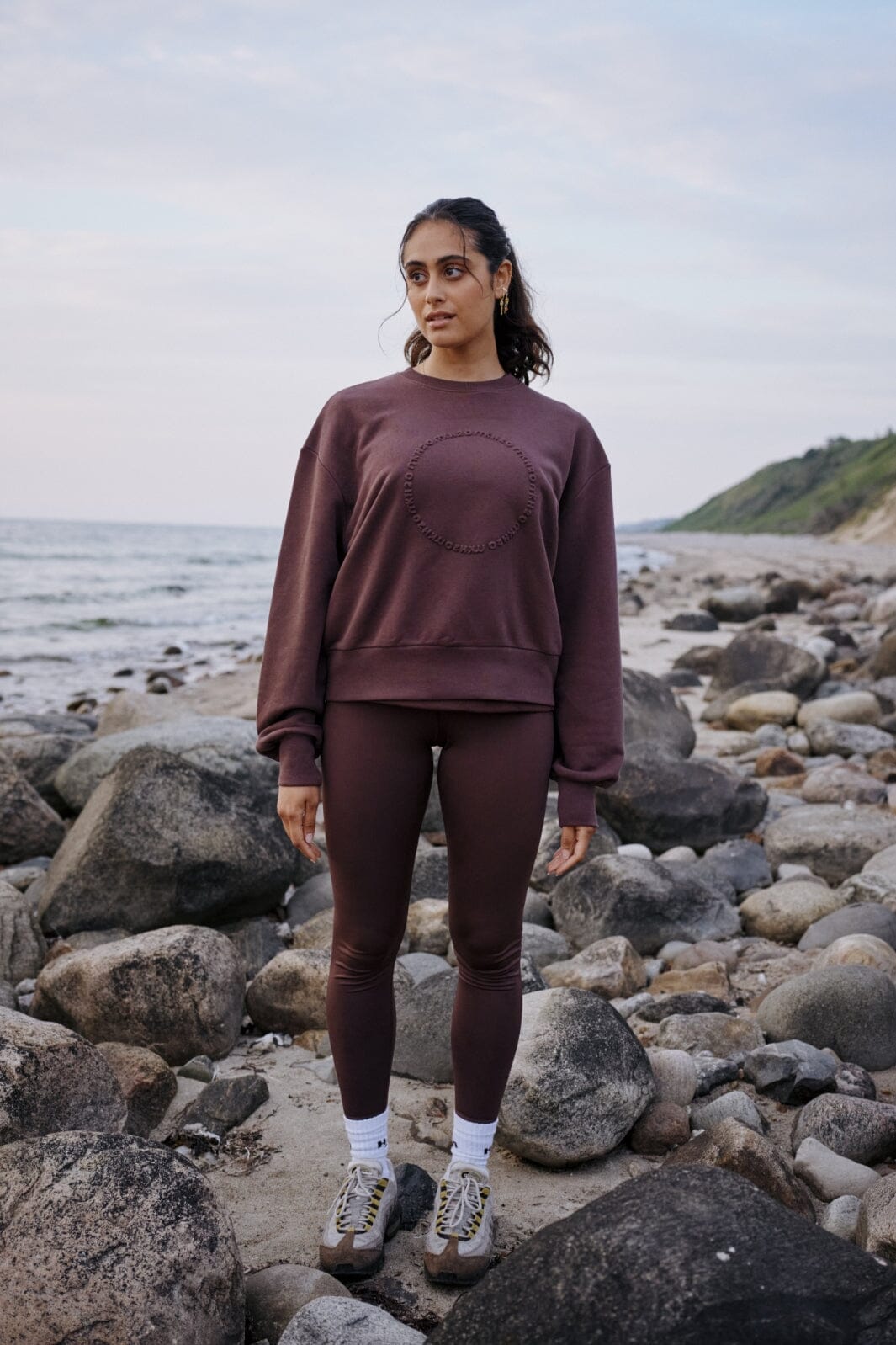 H2O - Mkxh2O O'Neck Sweat - 9939 Dark Brown Sweatshirts 