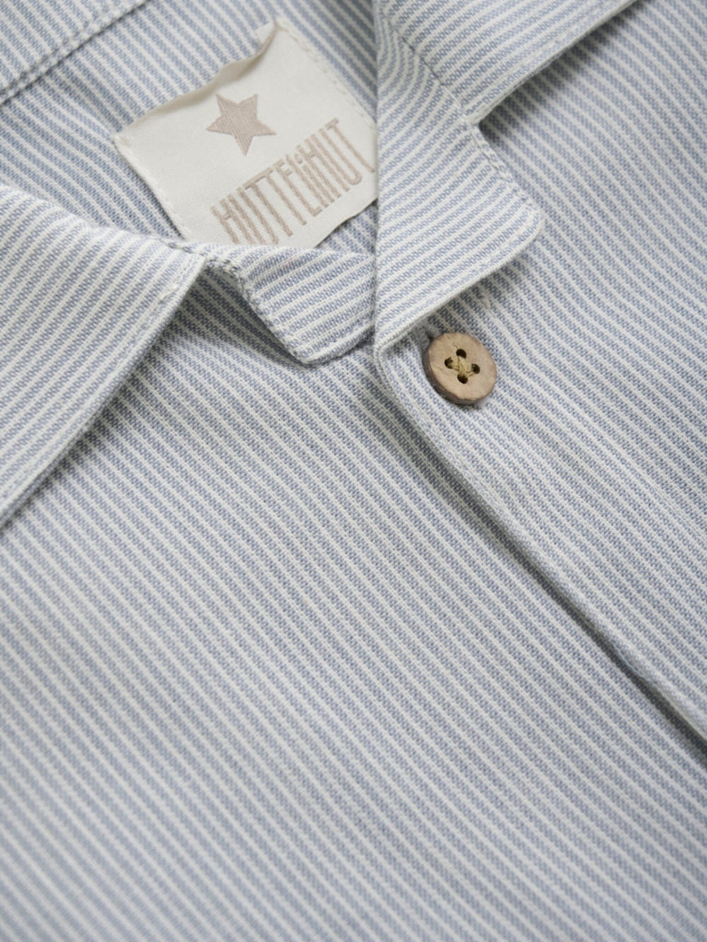 Huttelihut - Shirt Ss Woven Stripe - Citadel Skjorter 