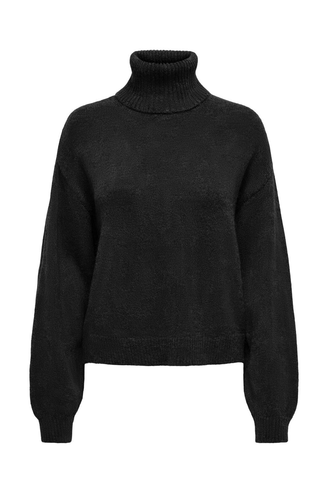 Jdy - Jdyletty L/S Roll Neck Pullover Knt - 4717467 Black