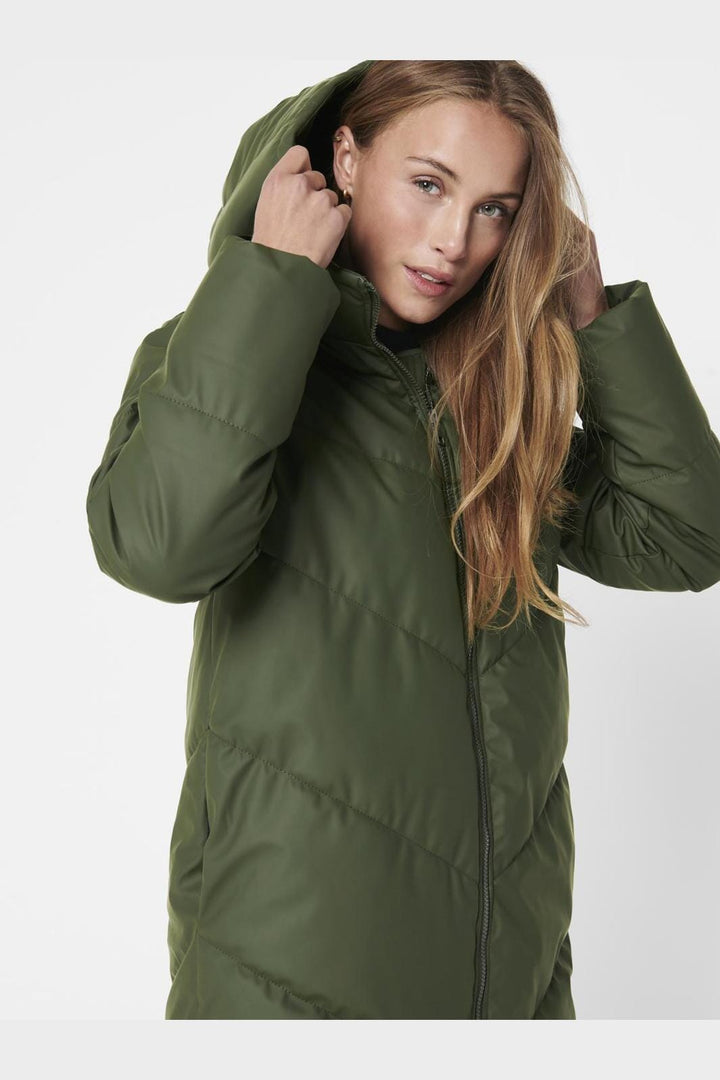 Jdy - Jdyulrikka Water Puffa - 3491004 Forest Night