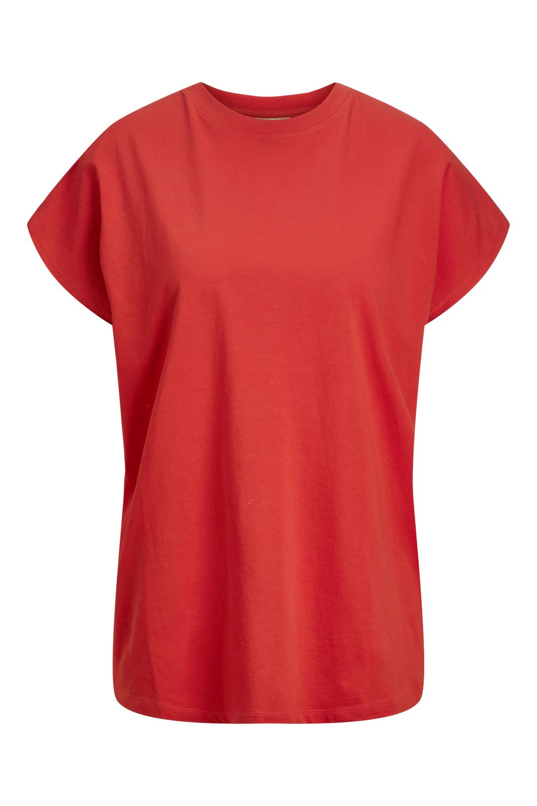 Jjxx - Jxastrid Boxy Sl Every Tee - 4658867 Fiery Red