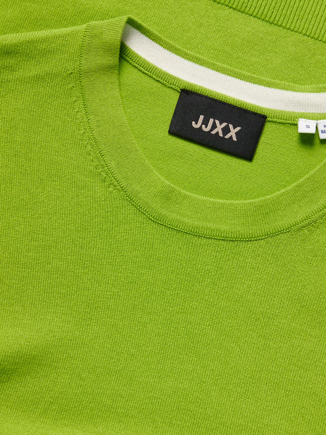 Jjxx - Jxcara Comfy Crew Neck Knit - 4665745 Parrot Green