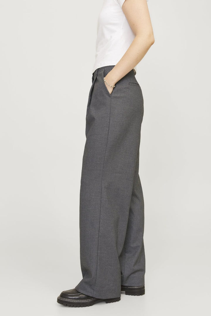 Jjxx - Jxellis Wide Pant Tlr 12248958 - 4516728 - Dark Grey Melange