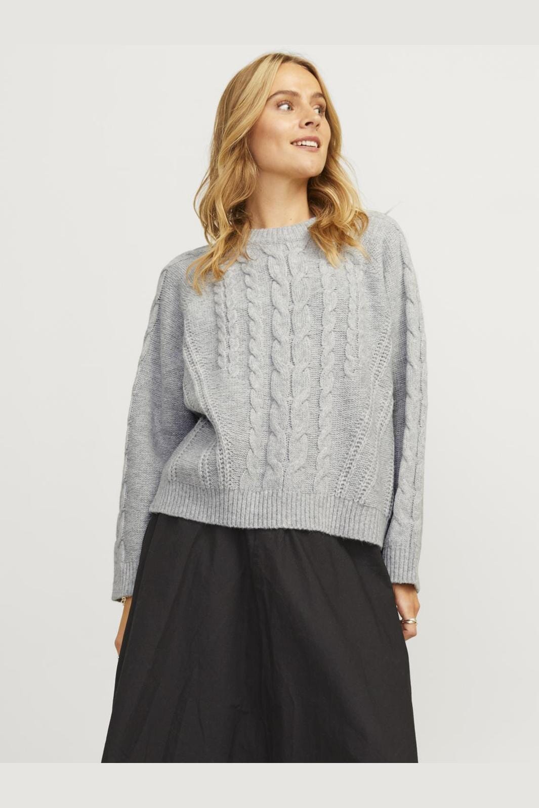 Jjxx - Jxjosie Crew Neck Knit - 4574596 Grey Melange