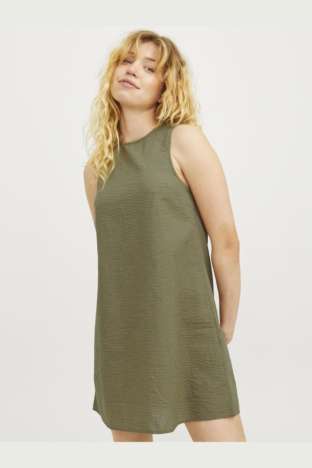 Jjxx - Jxkaia Seersucker Dress - 4443891 Aloe