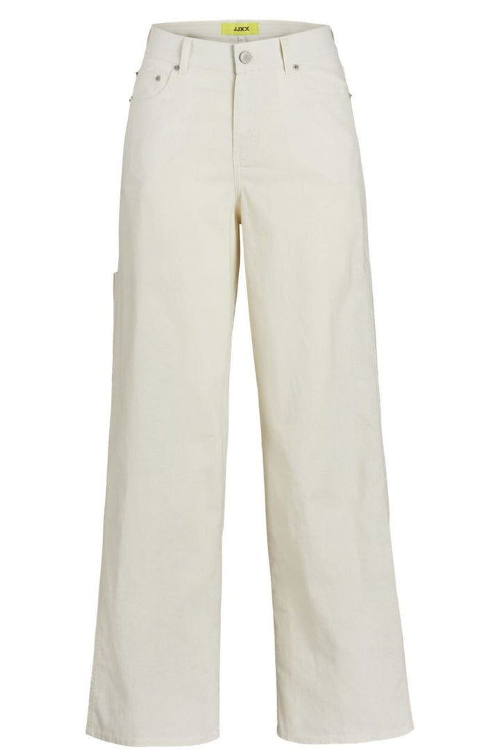 Jjxx - Jxlisa Linen Wide Pant - 4484690 Vanilla Ice