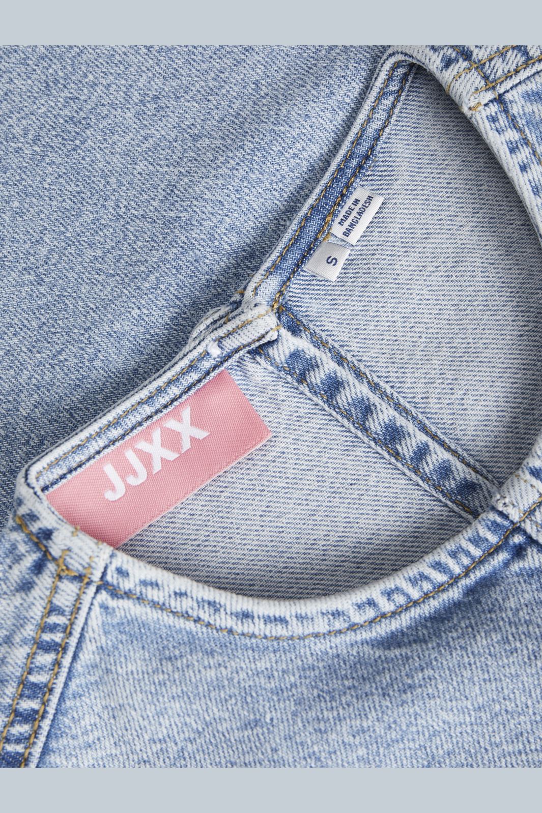 Jjxx - Jxmaggie Cut Off Denim Top - 4650241 Light Blue Denim