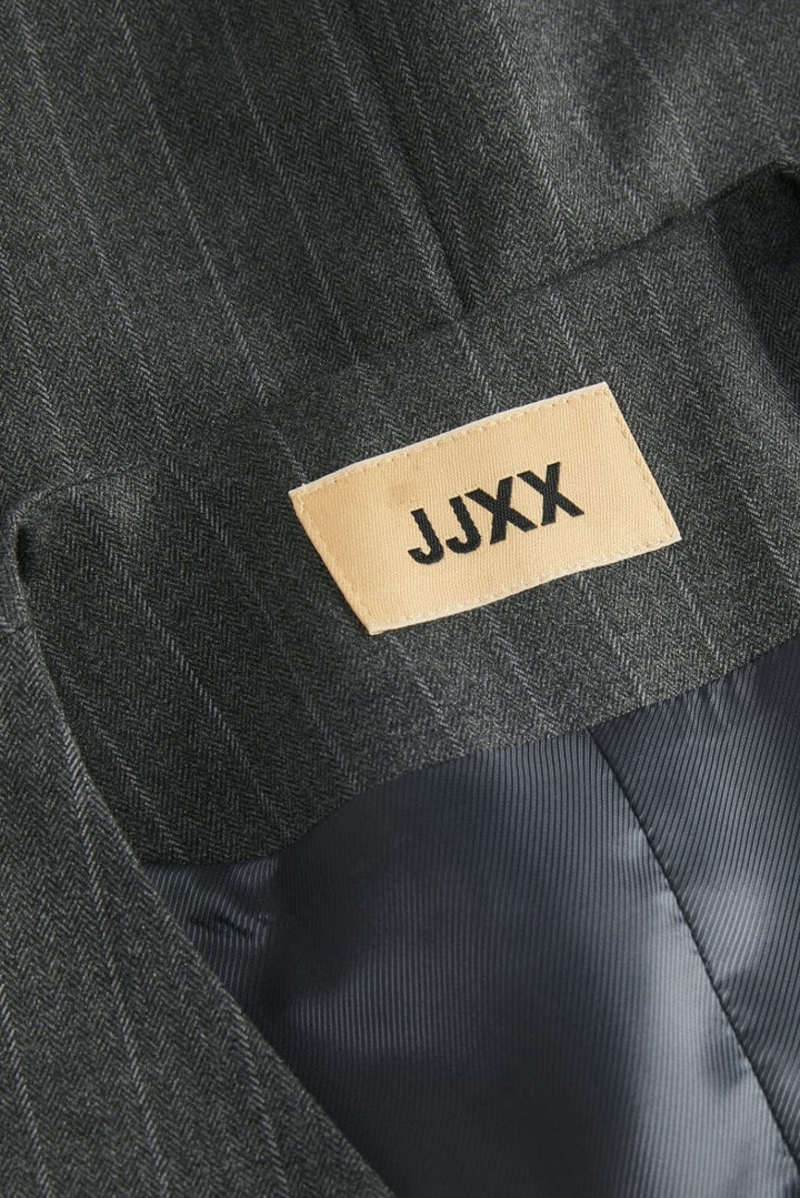 Jjxx - Jxmary Brushed Waistcoat Tlr 12260416 - 4555957 - Dark Grey Melange Light Grey