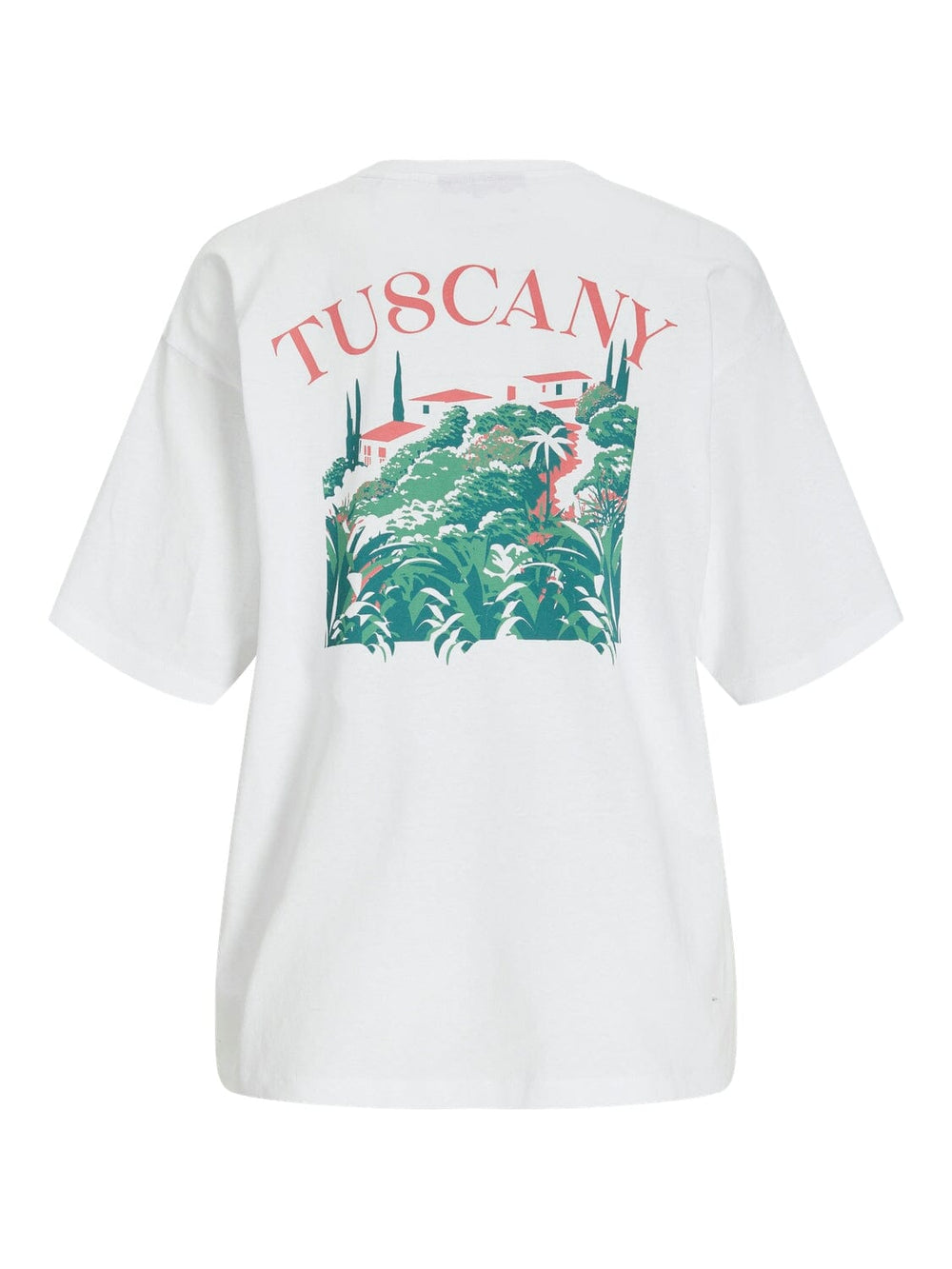 Jjxx - Jxmillow Loose Ss Tee Ft24 - 4708651 Bright White Tuscany T-shirts 