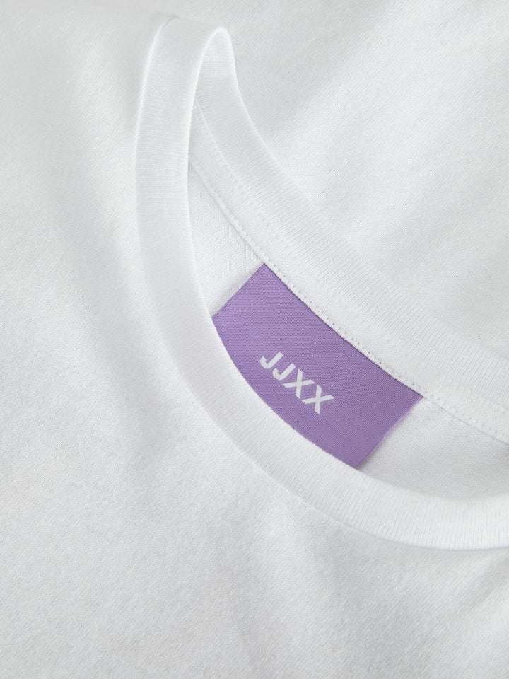 Jjxx - Jxmillow Loose Ss Tee Ft24 - 4708651 Bright White Tuscany T-shirts 