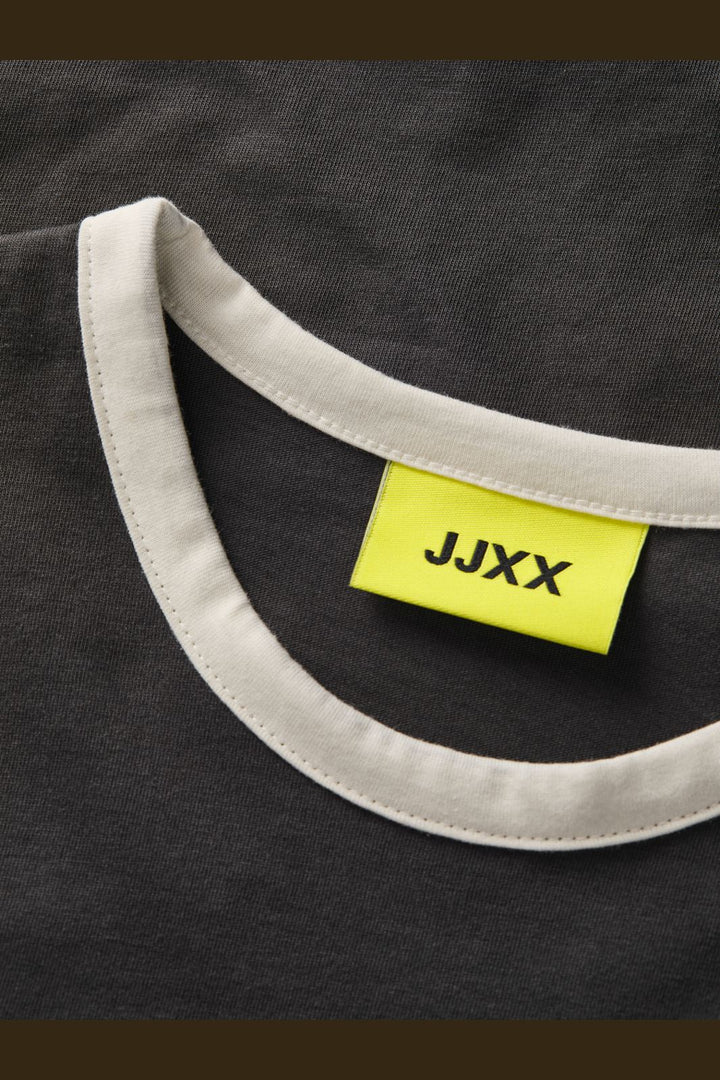 Jjxx - Jxperle Reg Fit Ss Tee - 4706571 Phantom Saint-Tropez