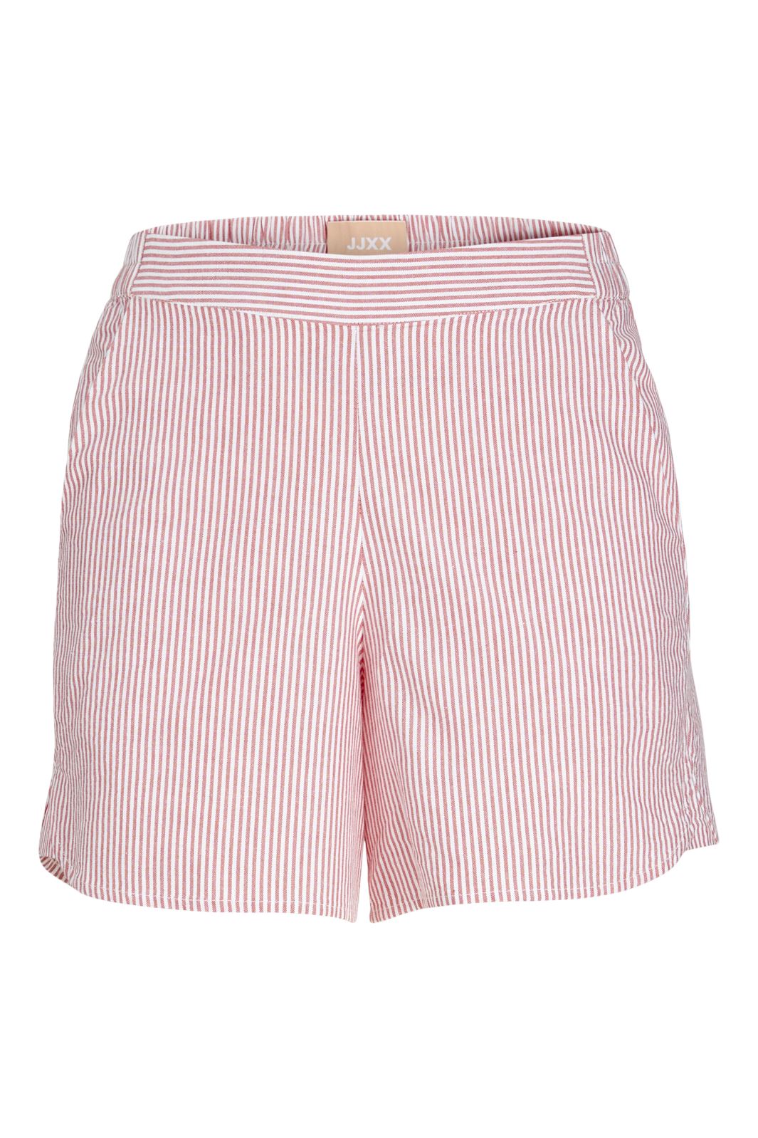 Jjxx - Jxsiva Oxford Shorts - 4466992 Fiery Red Stripes