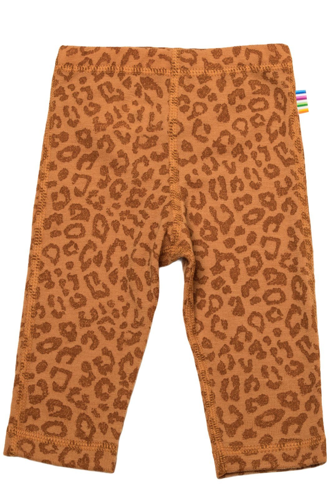 Joha - Leggings - Uld - Brændt Orange M. Leo Print Leggings 