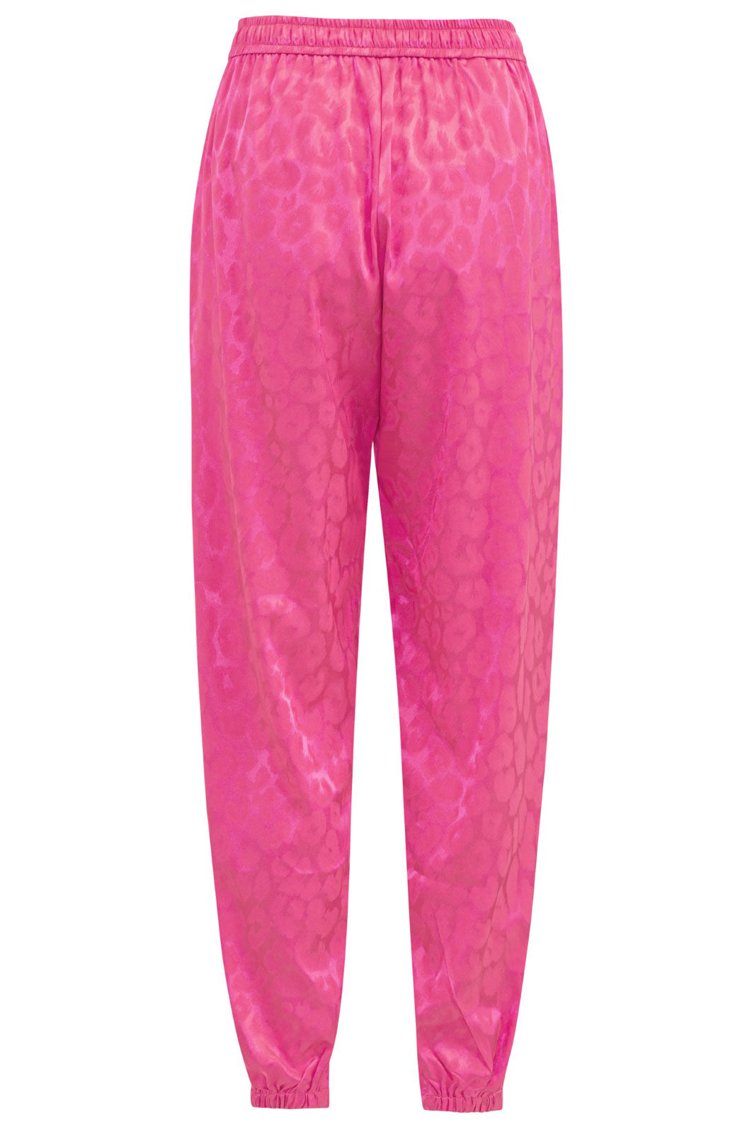 Karmamia - Cora Pants - Pink Leo Jacquard Bukser 