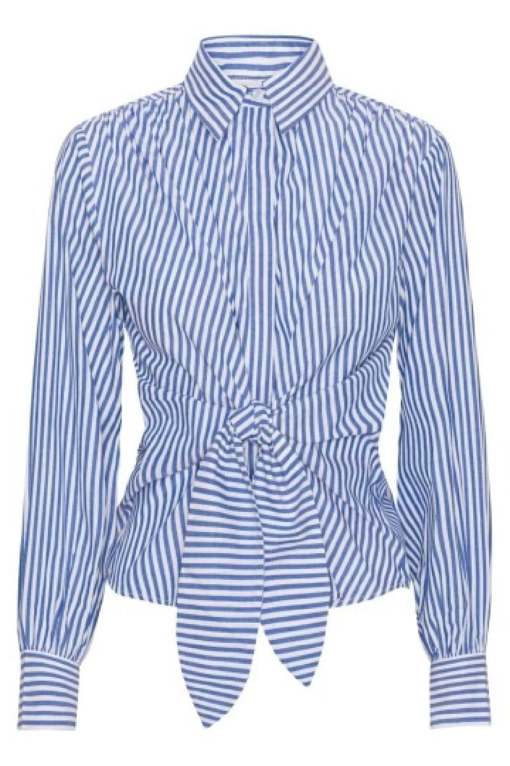 Karmamia - Lee Shirt - Sea Stripe Cotton Skjorter 