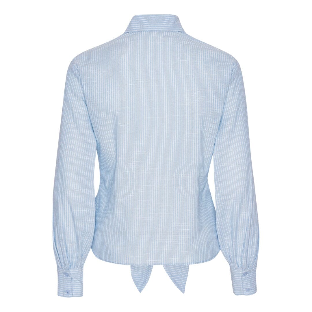 Karmamia - Lee Shirt - Sky Pin Stripe Skjorter 