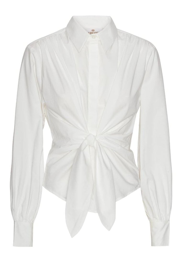 Karmamia - Lee Shirt - Swan White