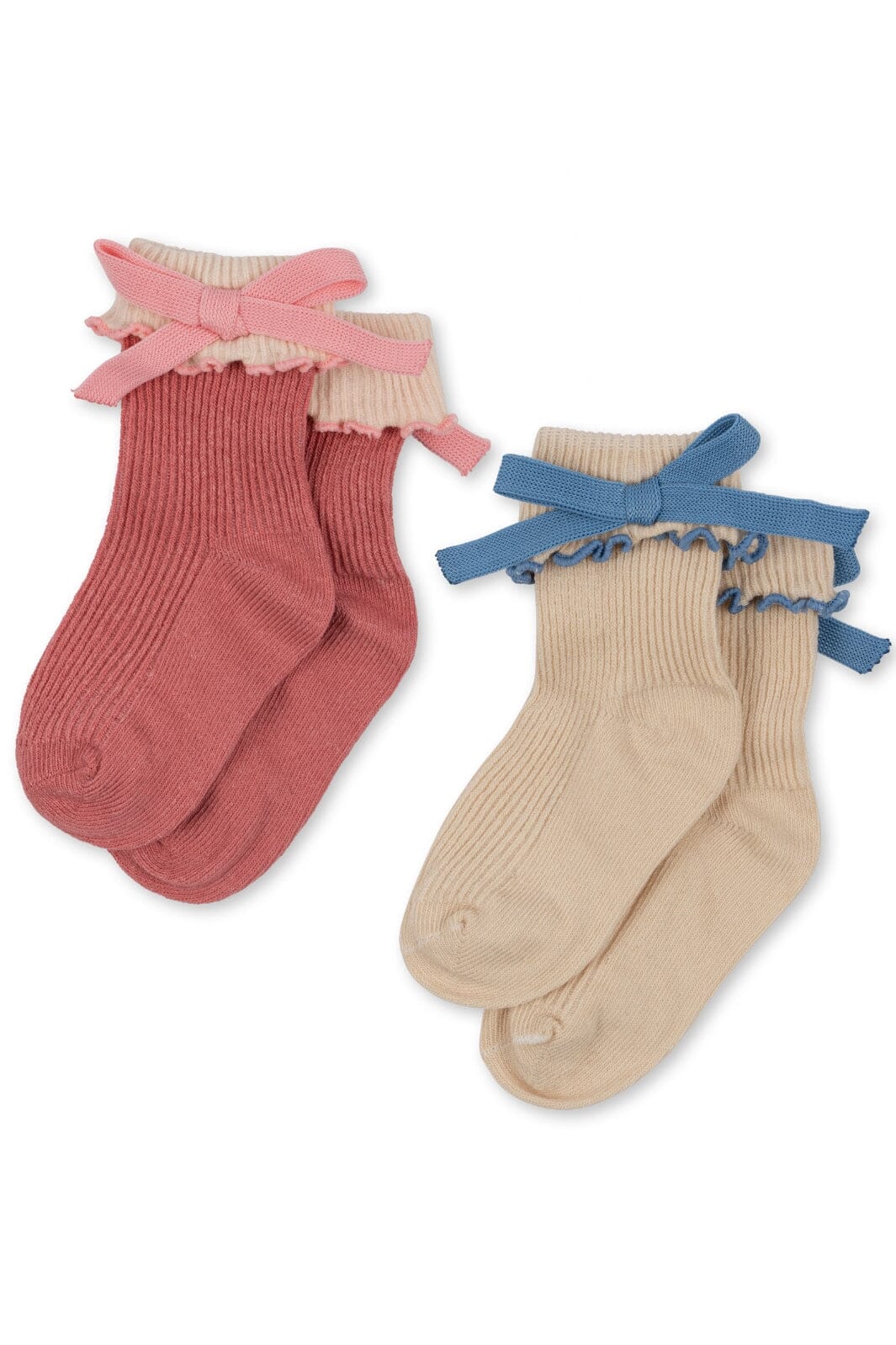 Konges Sløjd - 2 Pack Bow Socks - Bow Mix Strømper 