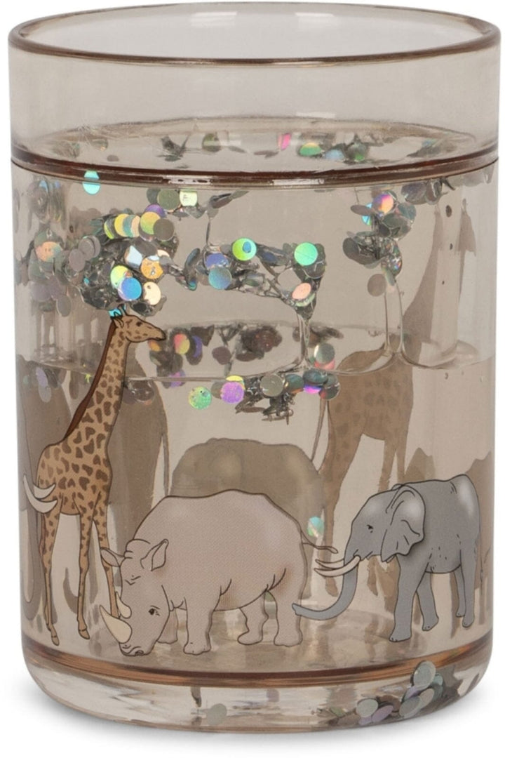 Konges Sløjd - 2 Pack Glitter Cups - Safari Køkkentilbehør 