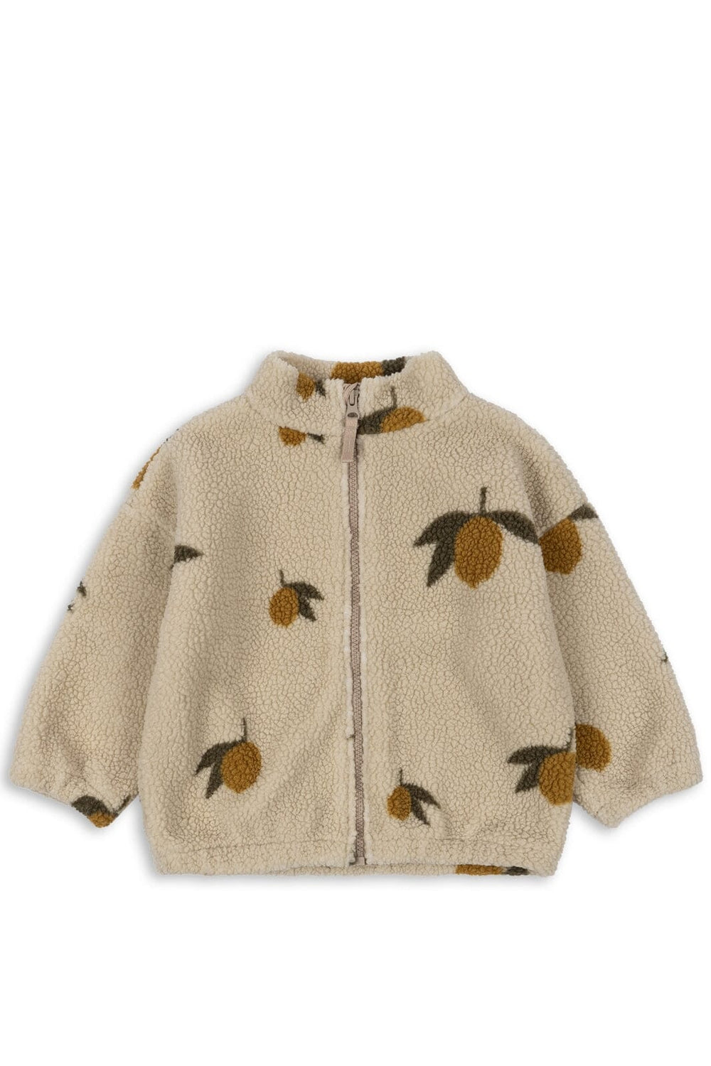 Konges Sløjd - Jody Teddy Jacket Grs - Mon Grand Citron Fleece jakker 