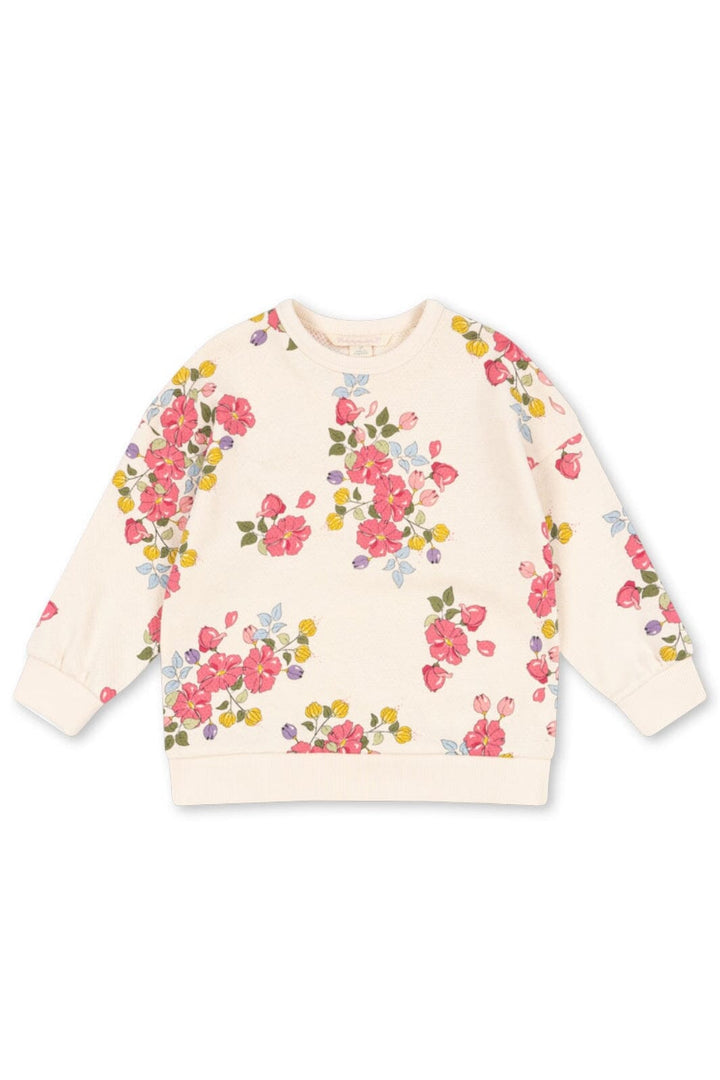 Konges Sløjd - Loupy Lou Sweat Shirt Gots Ks102706 - Fleuri