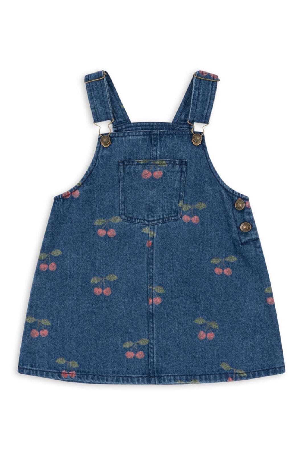 Konges Sløjd - Magot Overall Dress Gotsks102041 - Ma Grande Cerise Denim Kjoler 