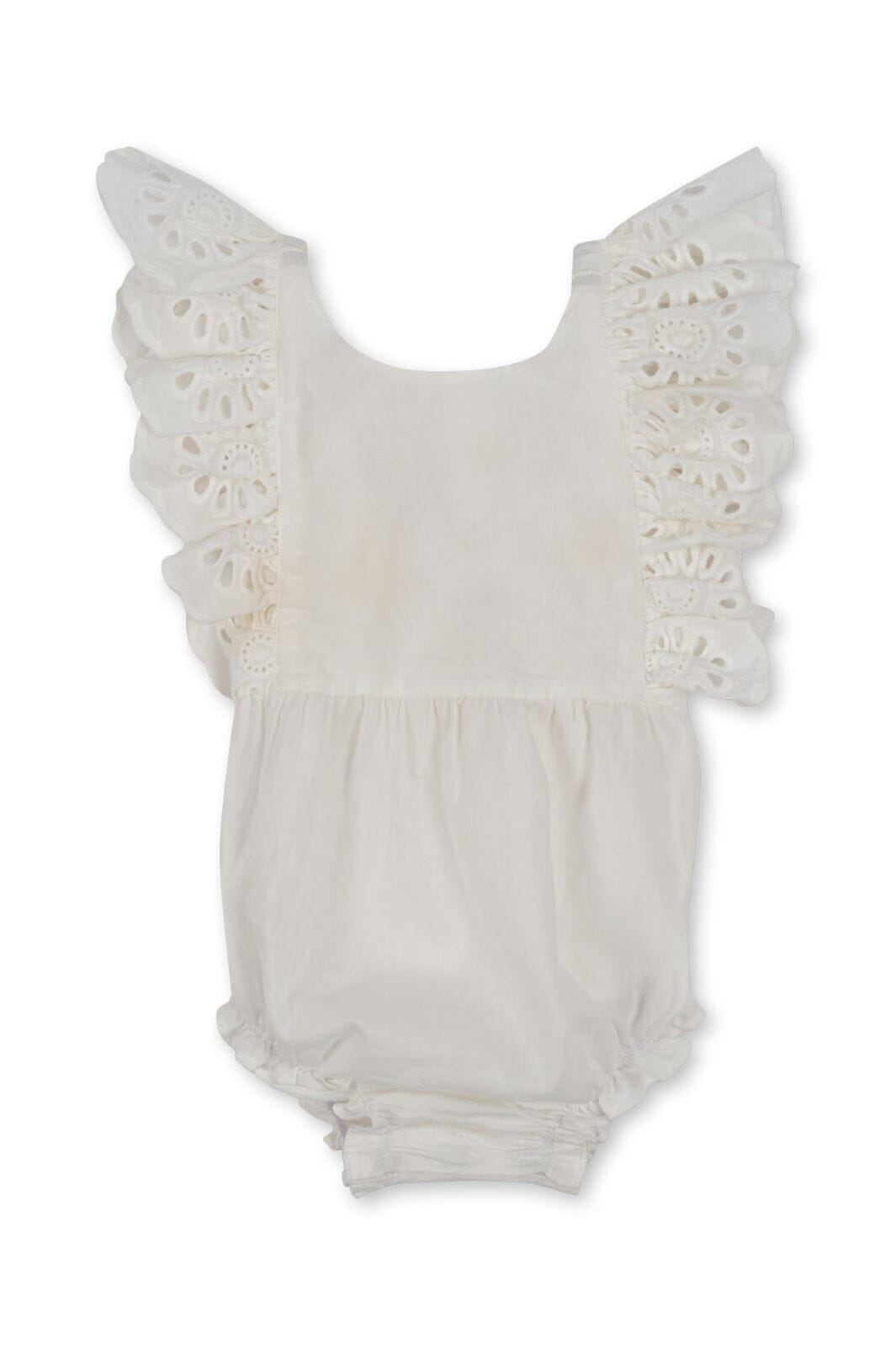 Konges Sløjd - Posey Romper - Optic White Heldragter 