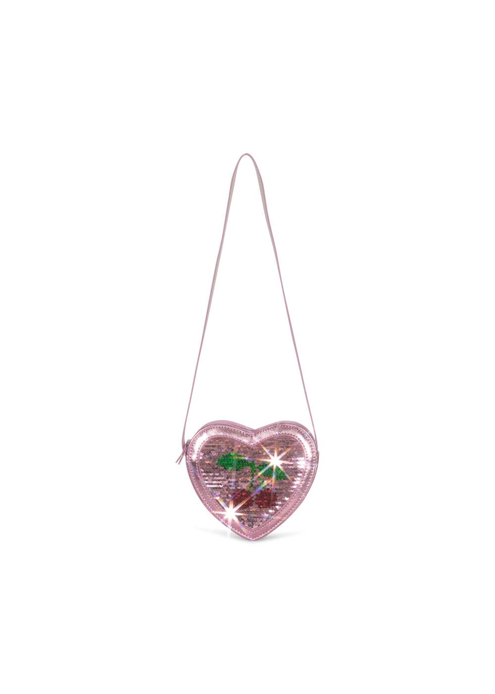 Konges Sløjd - Tut Heart Sequin Bag - Rose Tasker 