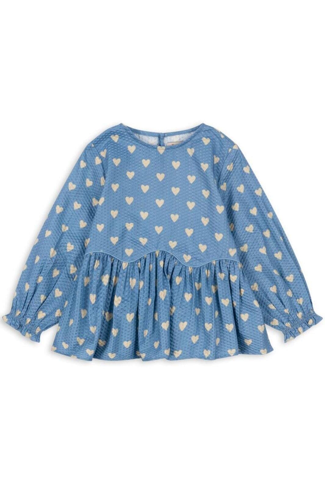 Konges Sløjd - Vida Blouse Gots - Aisuru Blue Bluser 