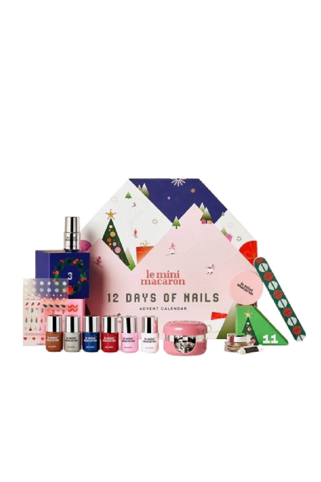 Le Mini Macaron - Advent Calendar 2024 - 12 Days Of Nails ( Limited Edition ) Neglelak 