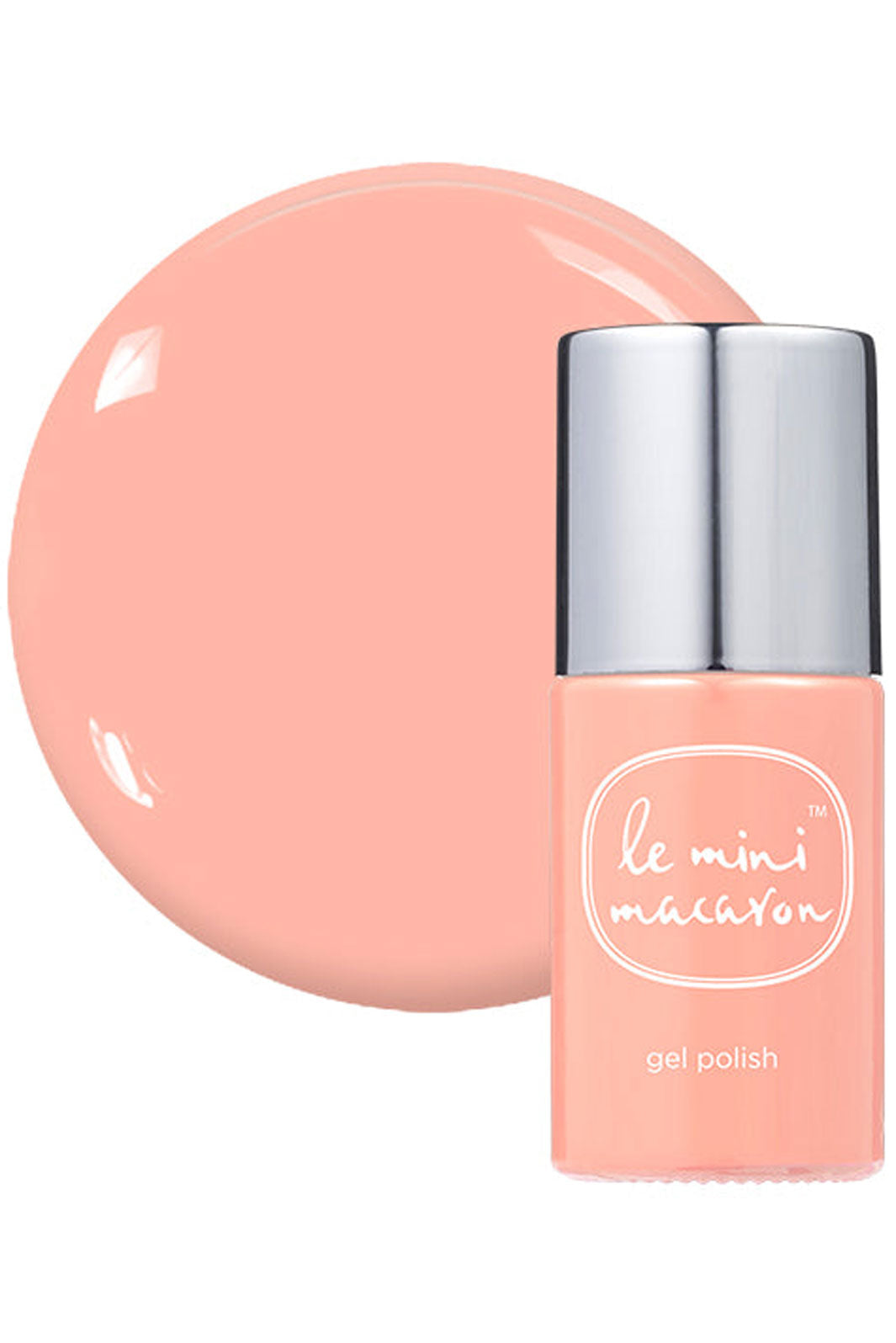 Le Mini Macaron - Neglelak Gel - Créme D´Apricot Neglelak 