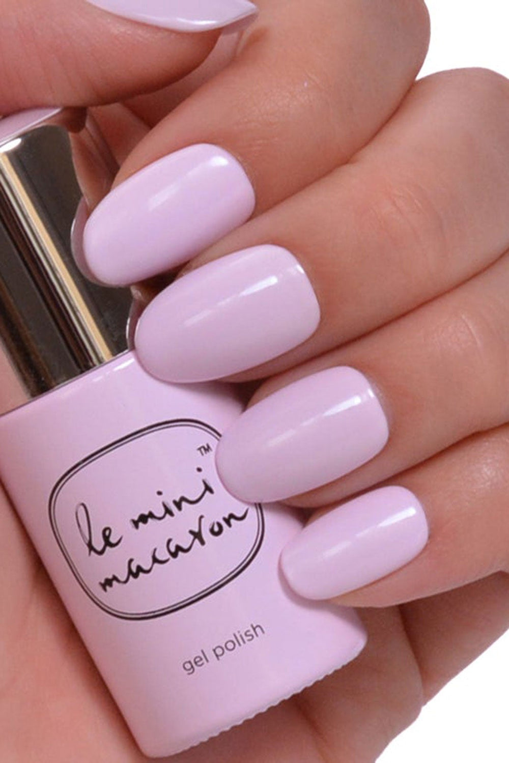 Le Mini Macaron - Neglelak Gel - Créme de Lavande Neglelak 