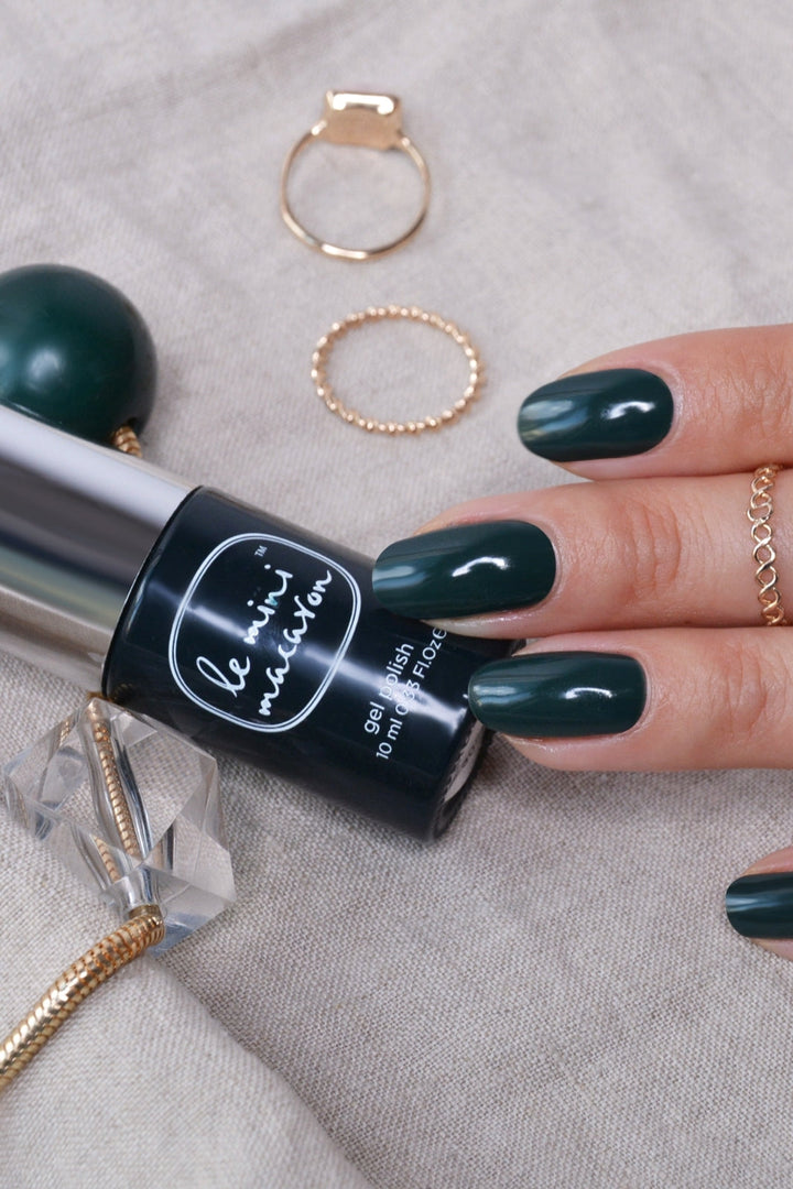 Le Mini Macaron - Neglelak Gel - Dark Velvet Nail Polishes 