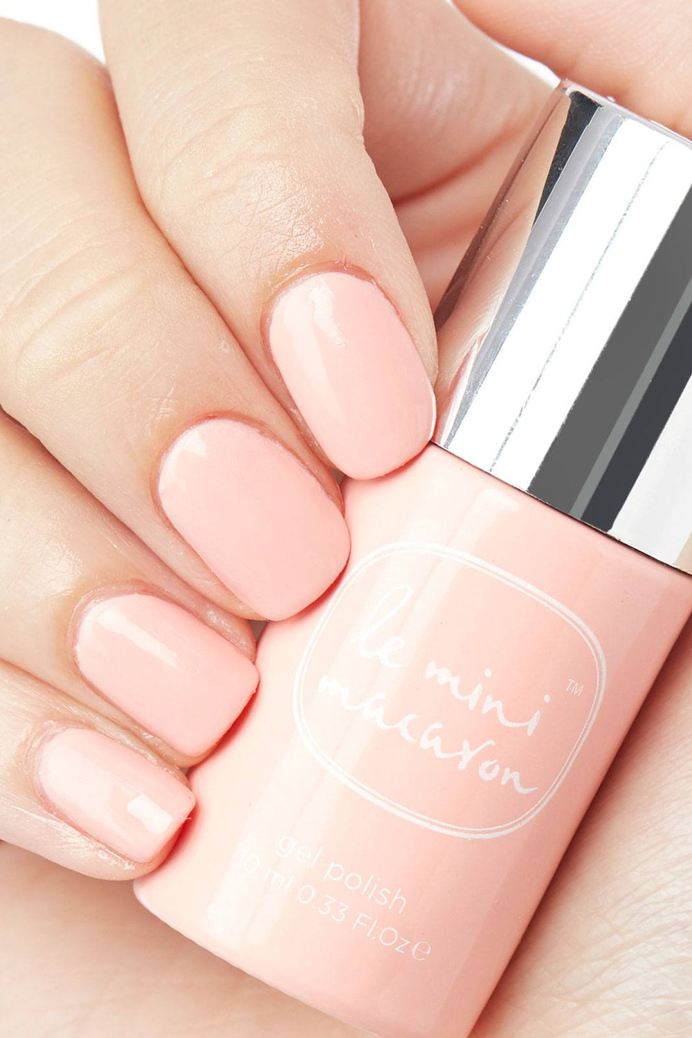 Le Mini Macaron - Neglelak Gel - Rose Créme Neglelak 